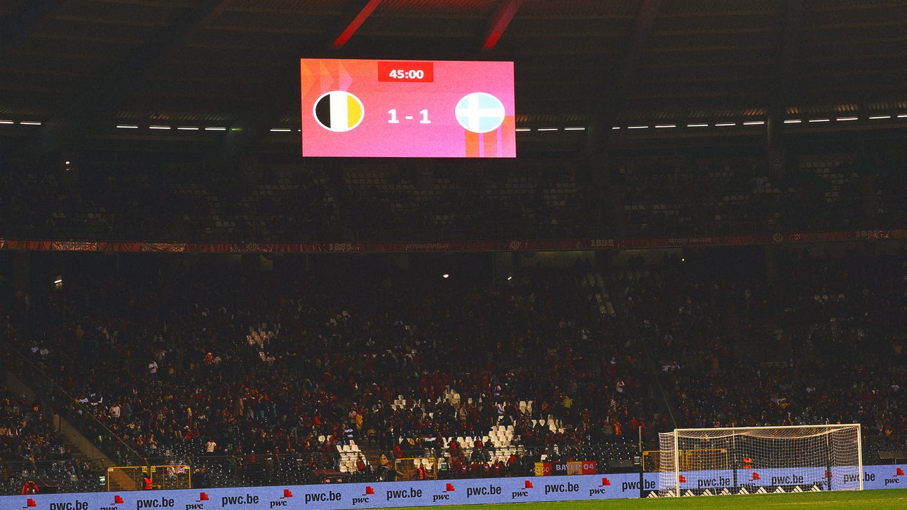Euro qualifying match between Belgium, Sweden suspended after deadly shooting in Brussels