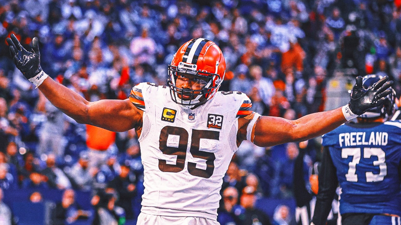 Browns edge Myles Garrett dominates in win over Colts: 'Man, 95 is a problem'