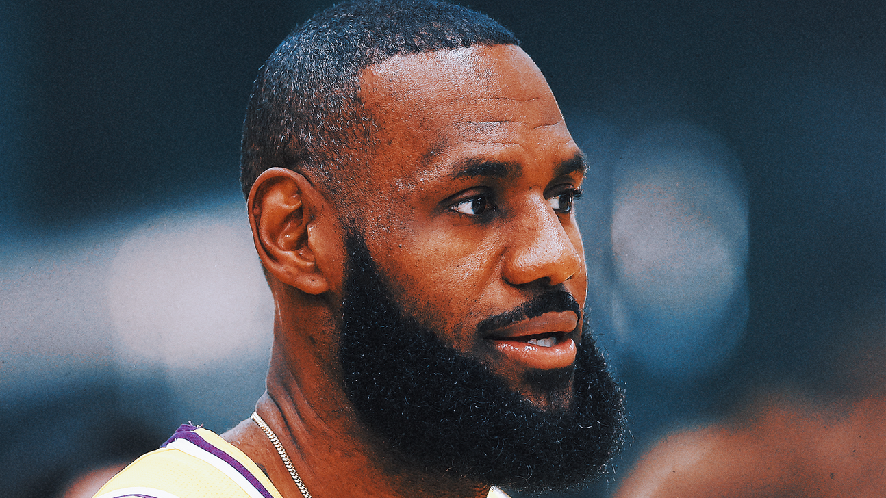 LeBron James looking bouncy at 38, but will sit out Lakers' preseason  opener | FOX Sports