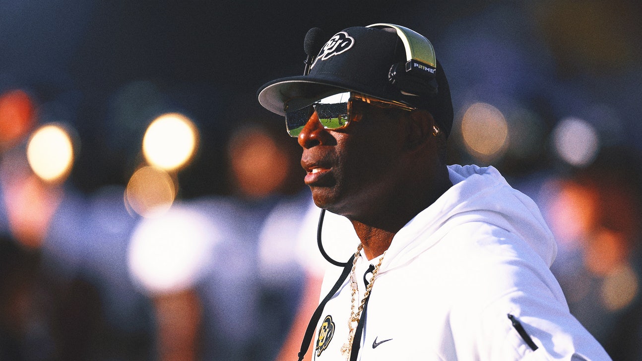 Deion Sanders on Shedeur Sanders being the most sacked QB ‘He’s sick