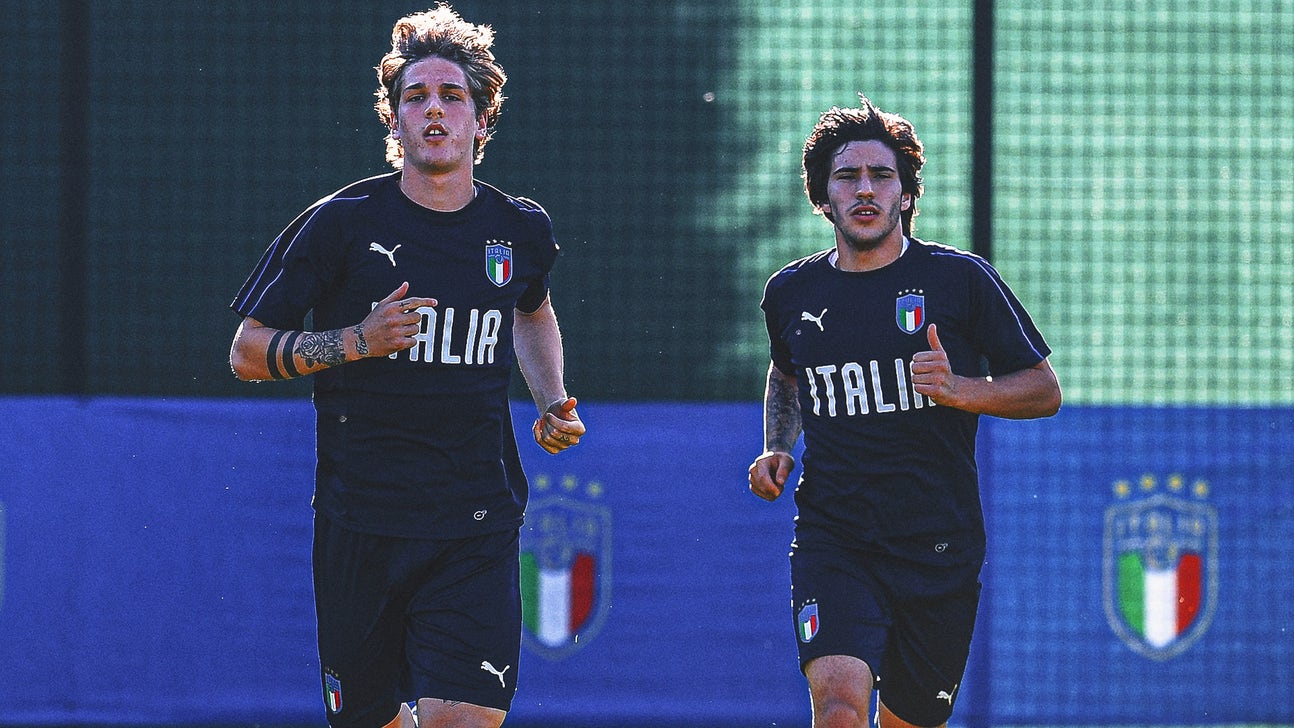 Premier League players Sandro Tonali and Nicolò Zaniolo leave Italy's training camp amid betting inquiry