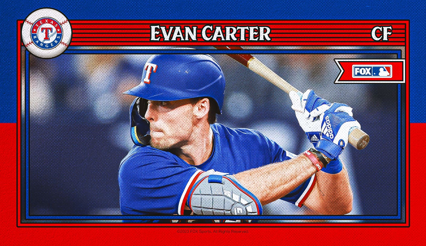 Evan Carter on hitting his first career home run 
