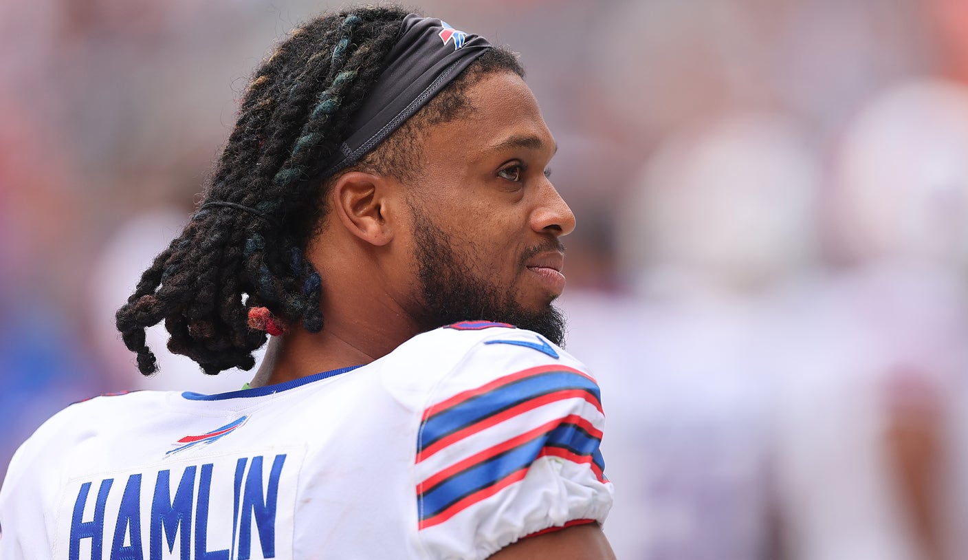 Bills' Damar Hamlin will be active today. His comeback journey is bigger than football