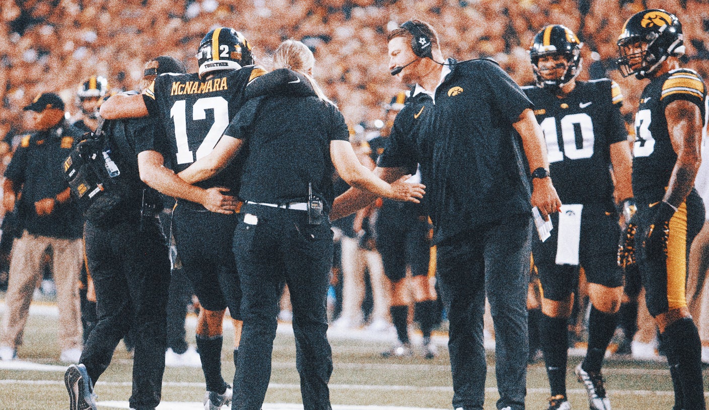 Iowa QB Cade McNamara out for season with a torn ACL