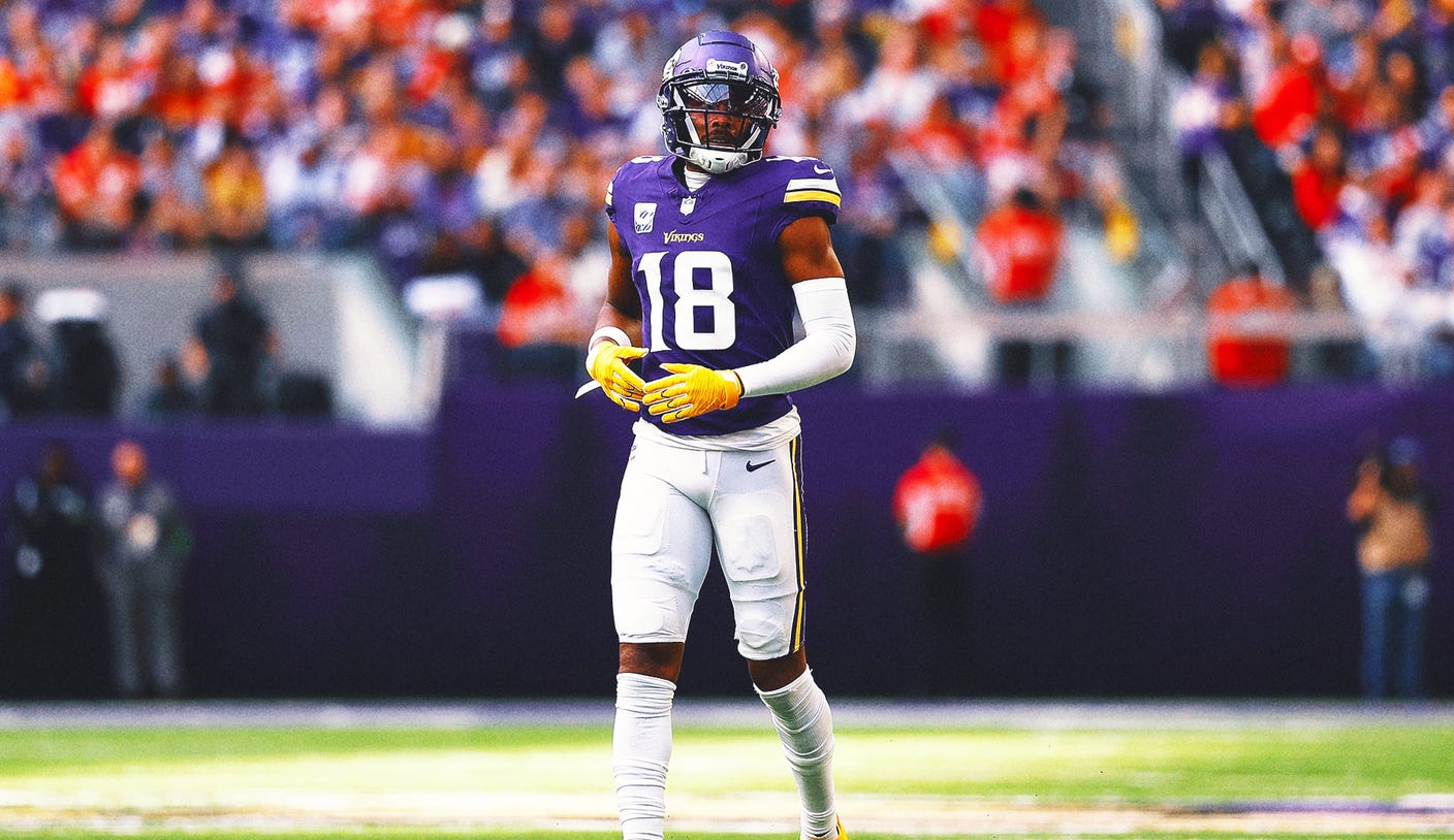 Vikings star wide receiver Justin Jefferson still being evaluated