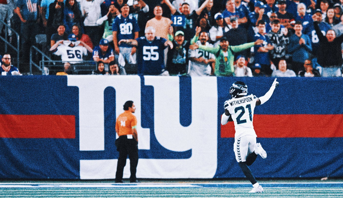 Seahawks DB Devon Witherspoon ignites ferocious defense in rout of Giants