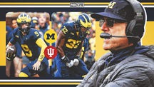 NEXT Trending Image: Jim Harbaugh, Michigan revel in their merciless dominance
