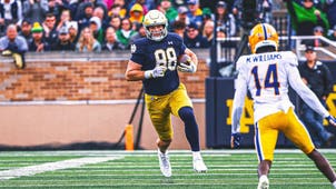 NEXT Trending Image: Notre Dame loses TE Mitchell Evans, its top receiver, to ACL tear