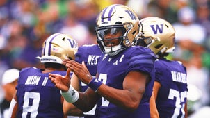 NEXT Trending Image: Michael Penix Jr. rapped about Washington's comeback vs. Oregon before final drive