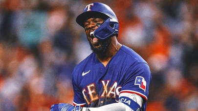 Power Rangers: Adolis García homers propel Texas past Astros, into World Series | FOX Sports
