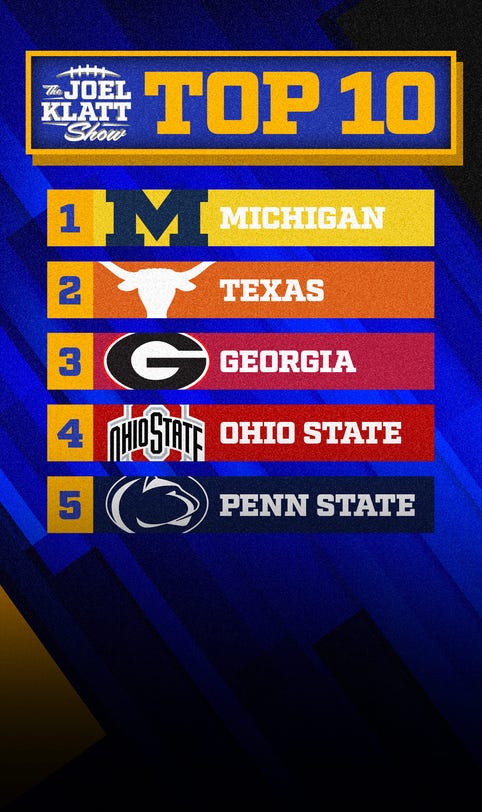 2023 college football top 10 rankings: Joel Klatt's top 10 teams after Week 5