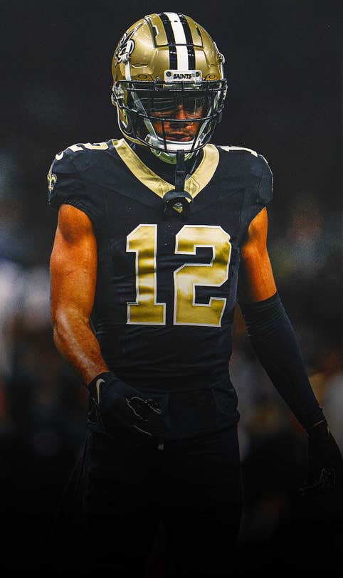 Saints WR Chris Olave discharged from hospital after being carted off field