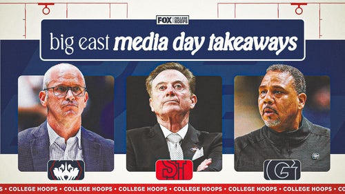 COLLEGE BASKETBALL Trending Image: Big East media day: Rick Pitino's vision, Ed Cooley's big move, UConn disrespected?