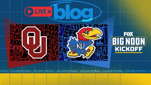 COLLEGE FOOTBALL Trending Image: Big Noon Live: Kansas starts fast, holds off Oklahoma's second-half charge