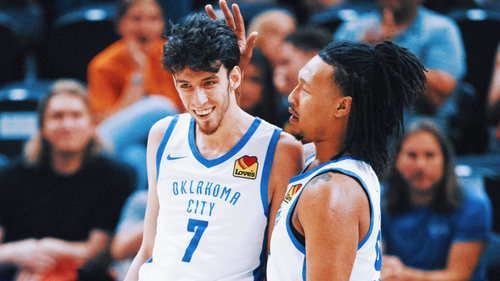 OKLAHOMA CITY THUNDER Trending Image: 2023-24 NBA odds: Holmgren surpasses Wembanyama as Rookie of the Year favorite