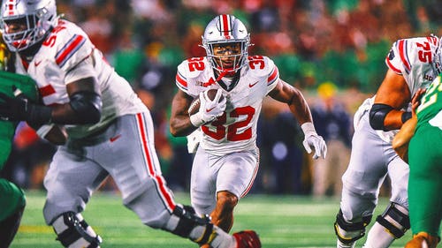 COLLEGE FOOTBALL Trending Image: Ohio State RB TreVeyon Henderson to play in Cotton Bowl; Marvin Harrison Jr. still unlikely