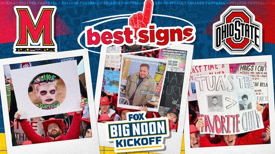 Big Noon Kickoff: Best signs from Ohio State vs. Maryland