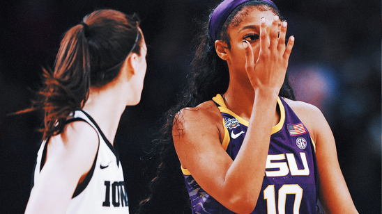 LSU's Angel Reese expresses nothing but love for Iowa's Caitlin Clark