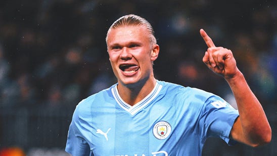 Erling Haaland ends barren streak in Champions League with 2 goals in Man City's 3-1 win over Young Boys