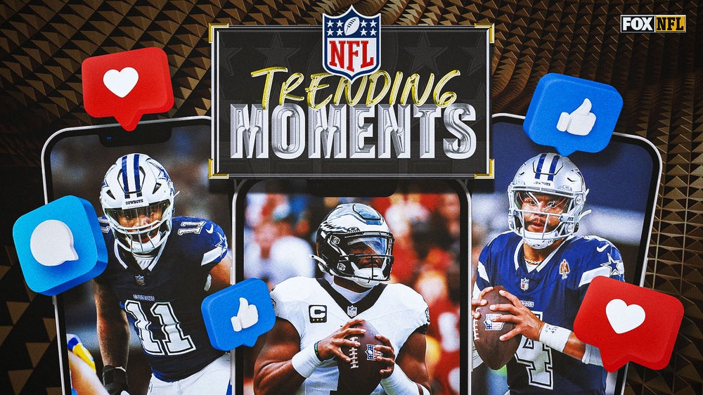 NFL Week 9 top viral moments: Reaction to Cowboys-Eagles finish, C.J. Stroud, Chiefs, more