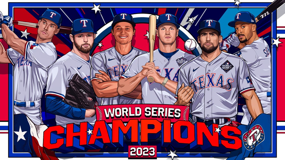 2023 MLB World Series Champions Texas Rangers Jersey Patch – Patch