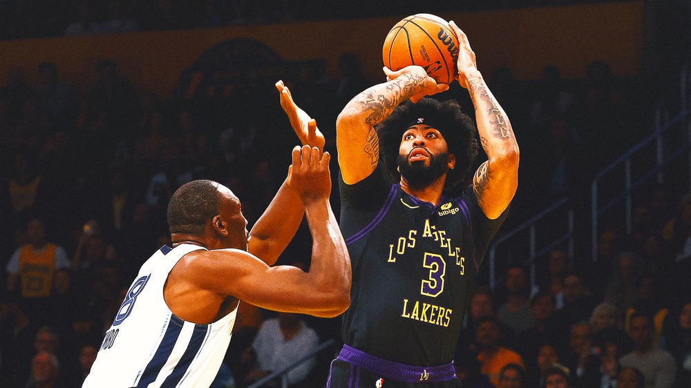 Lakers tie franchise record for 3-pointers in 134-107 win over Grizzlies