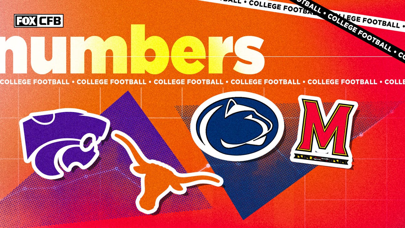 Kansas State-Texas, Penn State-Maryland, more: CFB Week 10 by the numbers