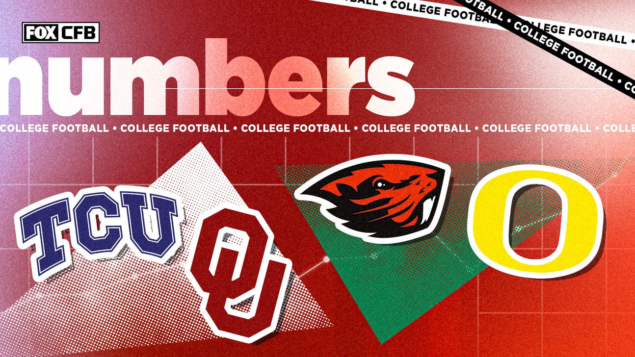 TCU-Oklahoma, Oregon State-Oregon, more: CFB Week 13 by the numbers