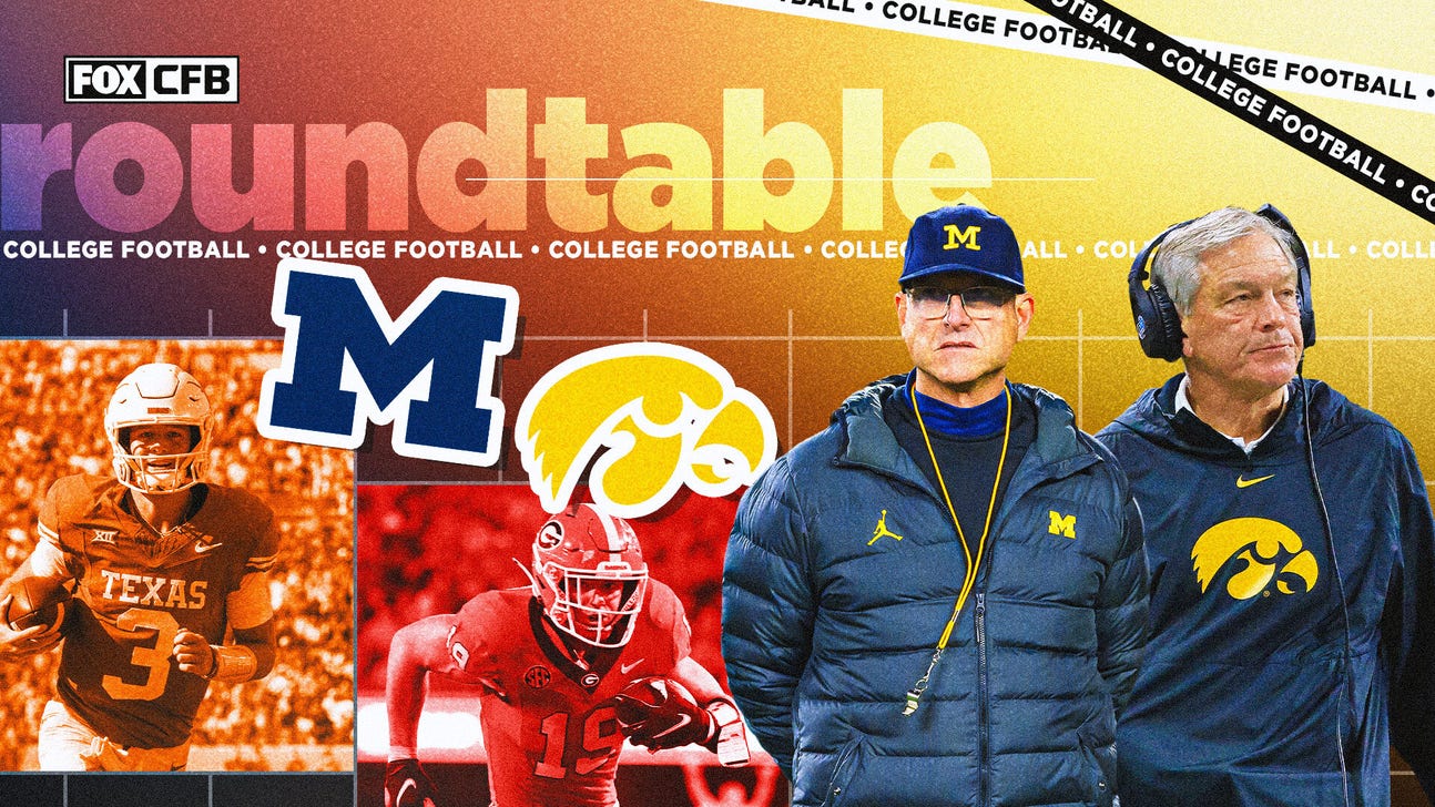 Michigan vs. Iowa, Georgia vs. Alabama: What we're watching in championship week