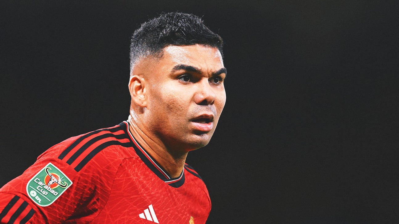 Man United midfielder Casemiro out for 'several weeks' with hamstring strain