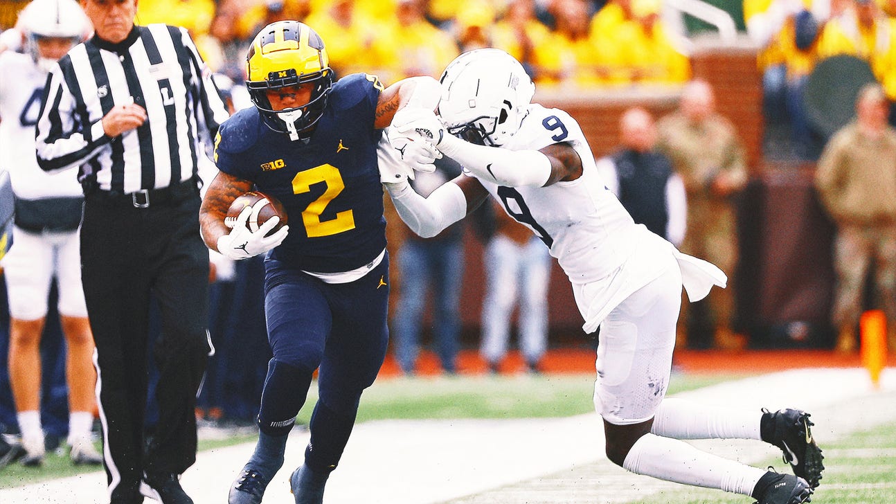 What to watch in CFB Week 11: Michigan-Penn State meet in major Big Ten East battle