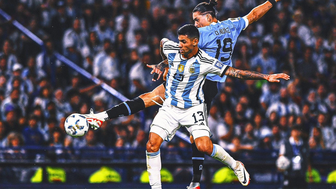 Lionel Messi's Argentina loses 1st match since World Cup title, falling to Uruguay, 2-0