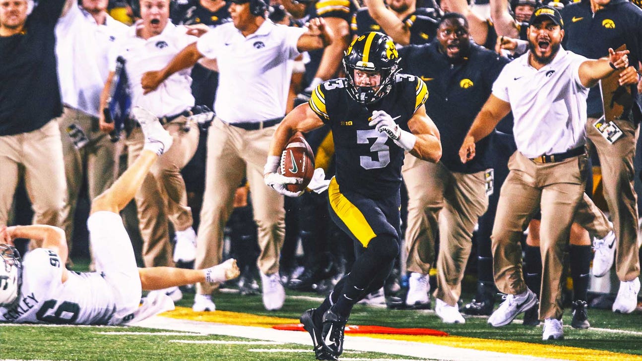 Iowa star Cooper DeJean to miss rest of season due to leg injury