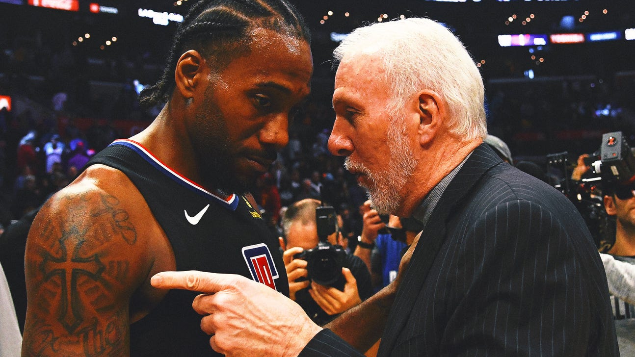 Gregg Popovich grabs microphone mid-game, tells Spurs fans not to boo Kawhi Leonard