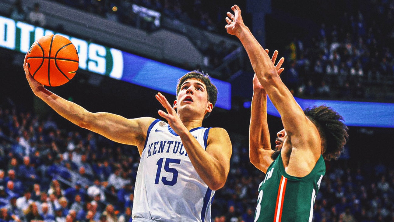 Reed Sheppard, No. 12 Kentucky overwhelm No. 8 Miami 95-73