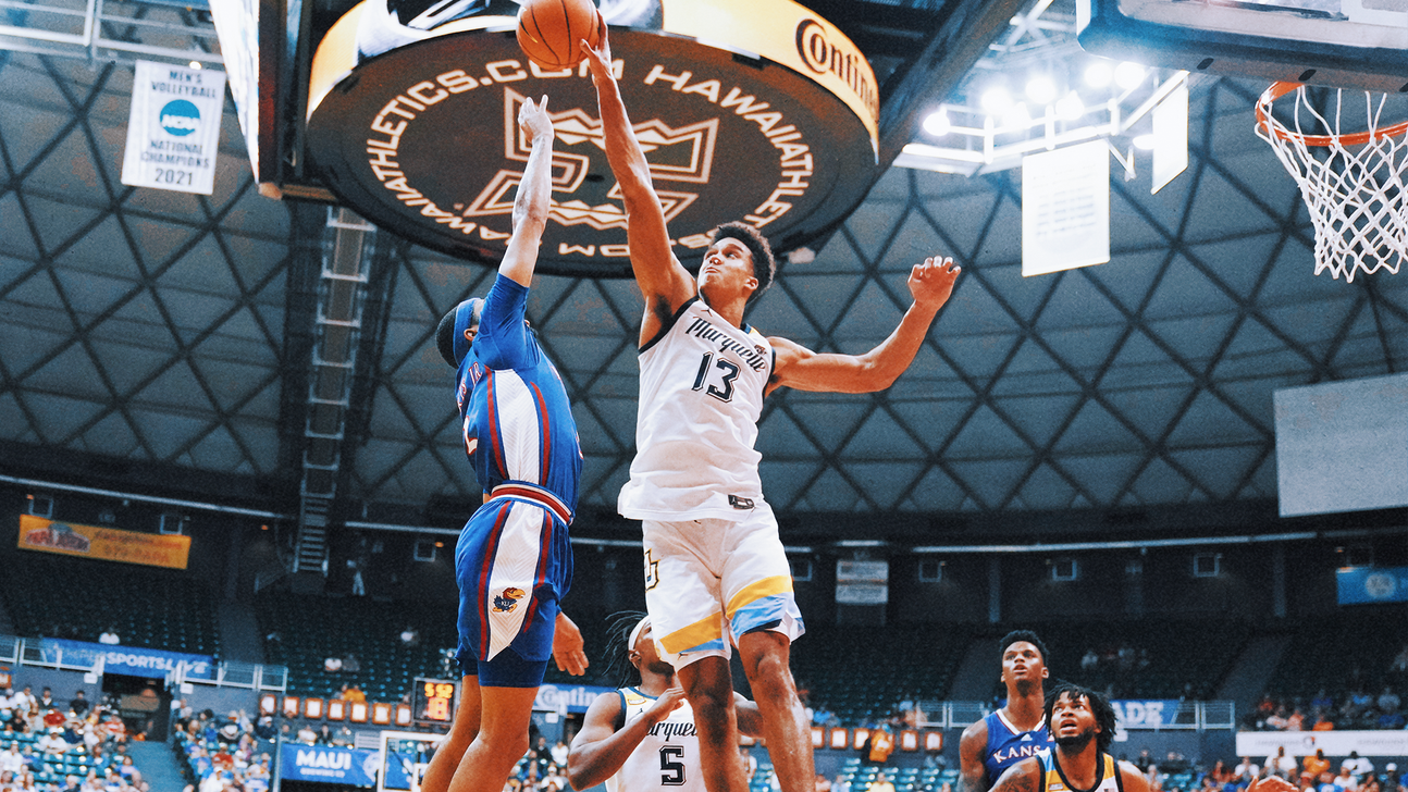 Marquette knocks off No. 1 Kansas, 73-59, advances to Maui Invitational championship