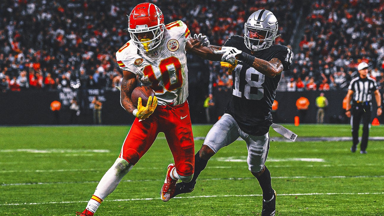 Kansas City Chiefs rally from 14 down to beat Las Vegas Raiders, 31-17