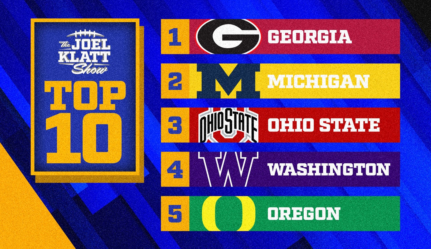 Joel Klatt's Top 10 College Football Rankings: Week 12 Recap And ...