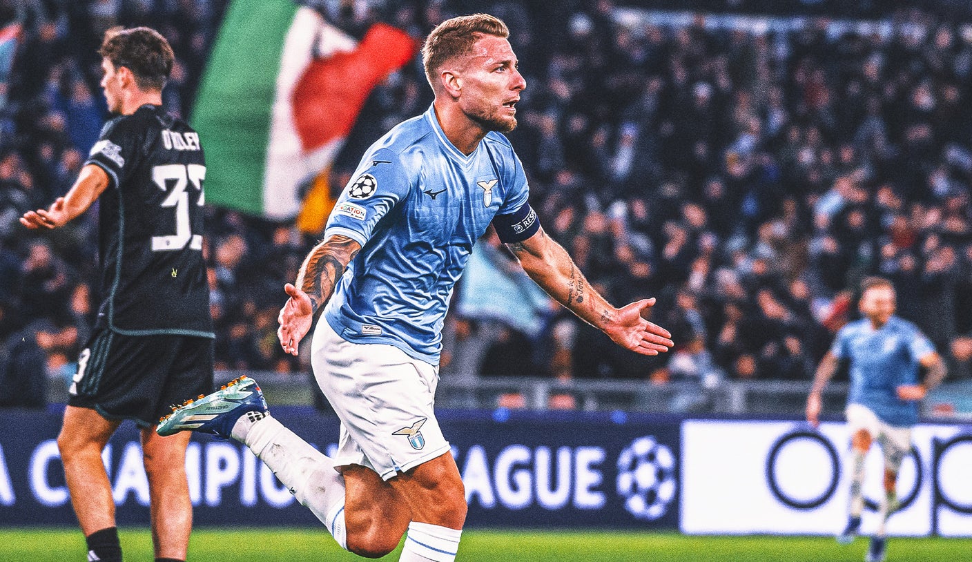 Ciro Immobile scores 2 late goals and Lazio beats Celtic 2 0 to