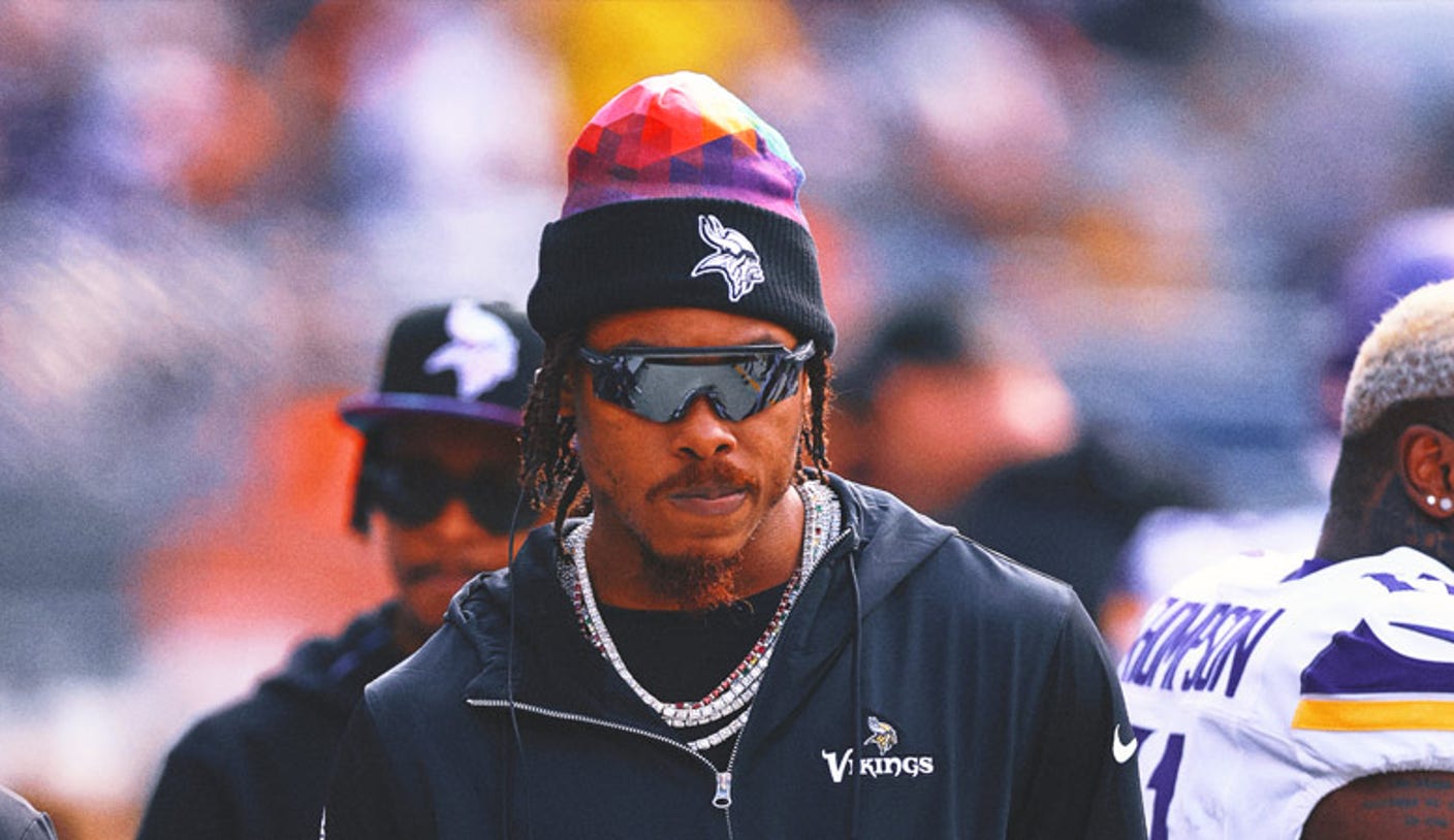 Vikings star Justin Jefferson has found social media heat