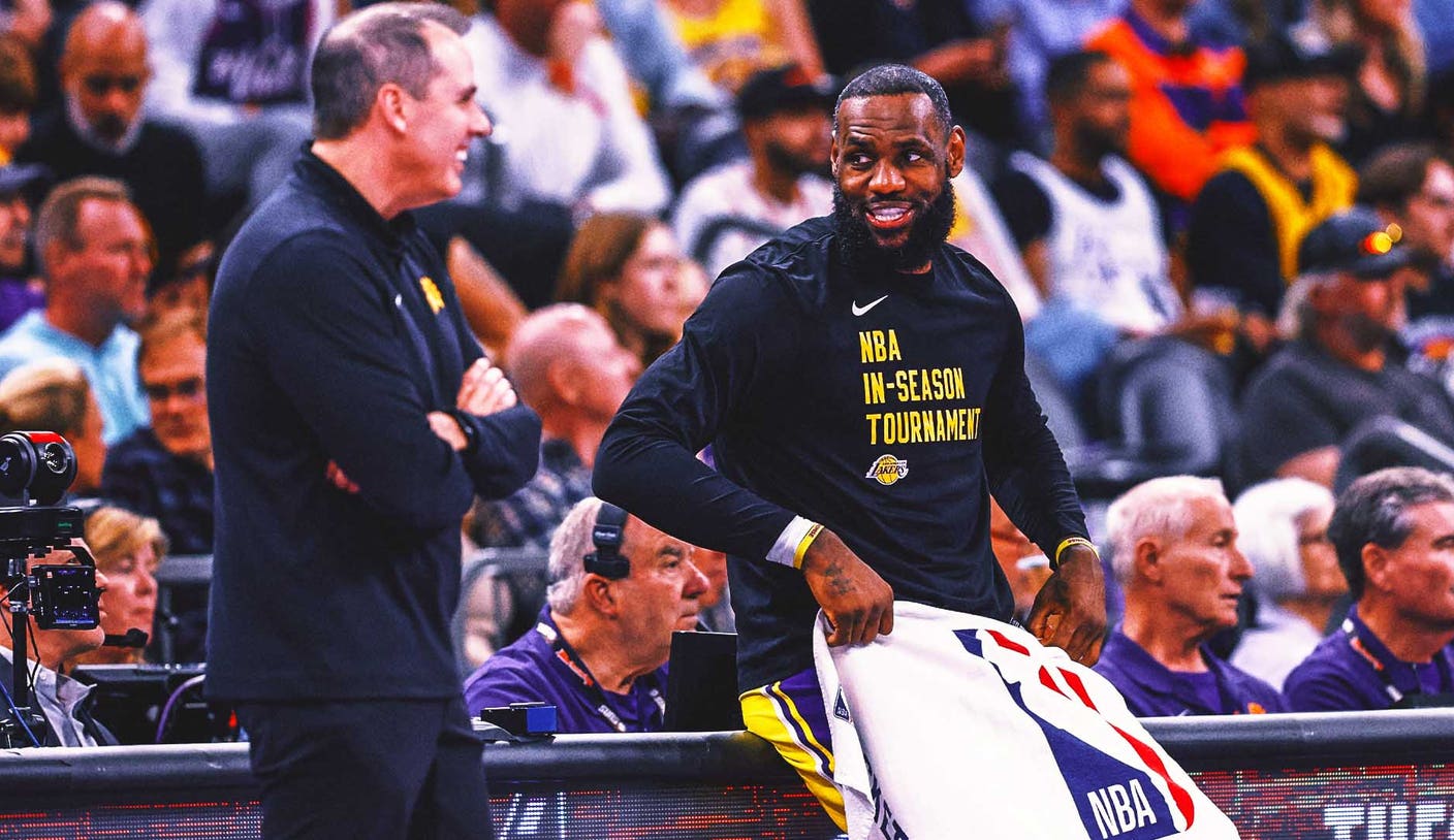 LeBron James pokes fun at Michigan Jim Harbaugh for sign stealing