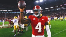 NEXT Trending Image: Jalen Milroe leads Alabama to 42-28 victory over LSU, Daniels leaves with injury