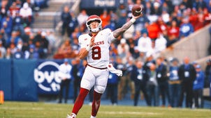 NEXT Trending Image: Oklahoma beats BYU, but QB Dillon Gabriel leaves game with head injury