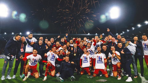 EURO QUALIFYING Trending Image: Euro 2024 qualifiers: Serbia snaps 24-year drought, Spain's Gavi injures knee