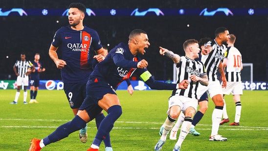 Kylian Mbappé's penalty rescues draw for PSG against Newcastle in Champions League