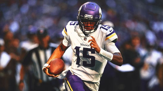 Vikings' Joshua Dobbs embraces Skol Nation with Creed-inspired post
