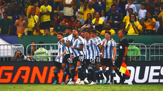 Argentina hands Brazil first-ever home defeat in World Cup qualifying
