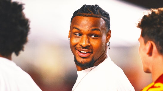 LeBron James says Bronny could return to practice with USC after checkup at end of month