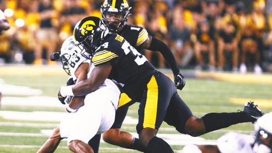 Hawkeyes' Jay Higgins bided his time behind star Jack Campbell, and now he's a top tackler in Power 5
