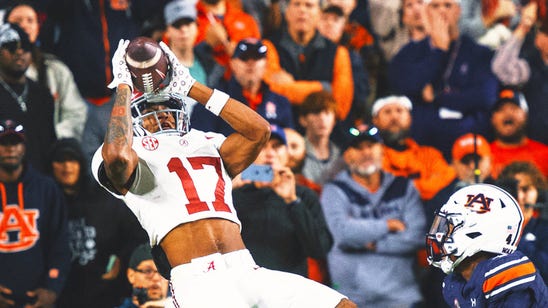 Jalen Milroe's TD pass on fourth-and-31 rescues No. 8 Alabama vs. Auburn